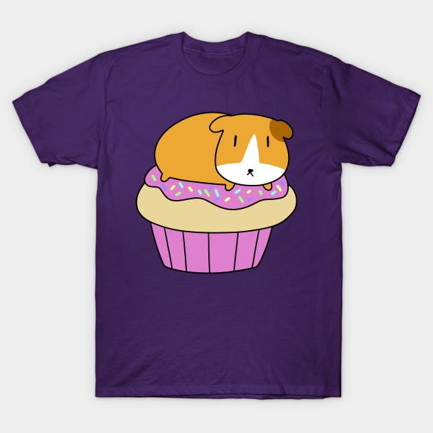 Cupcake Guinea Pig T-Shirt by saradaboru